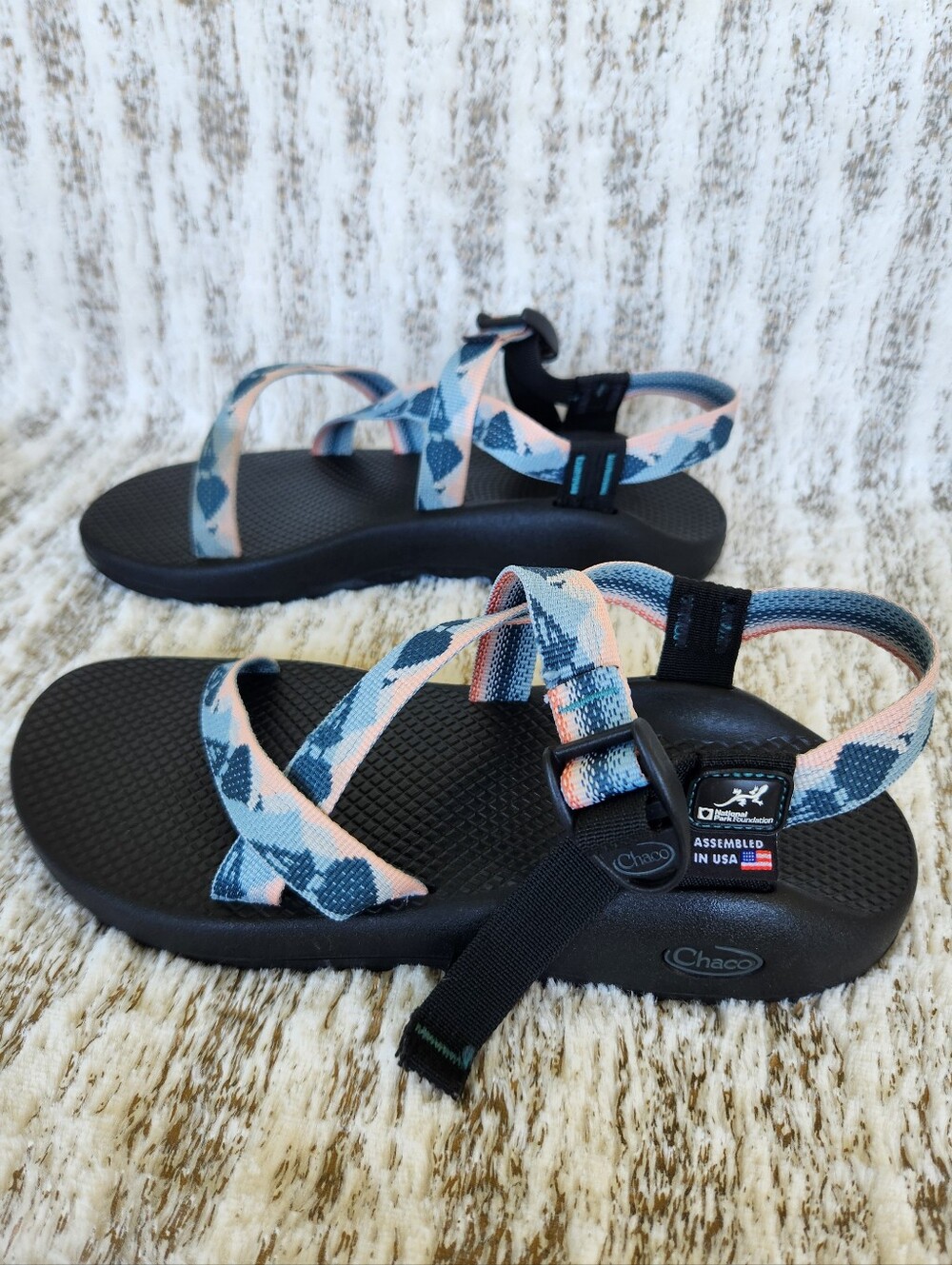 Chaco "Z/1 Yosemite National Park" Double Two Strap Sandal | Women's Size 10 - Picture 6 of 13
